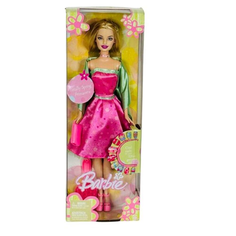 Barbie Totally‎ Spring Primavera Barbie Doll 2004 Mattel C4480